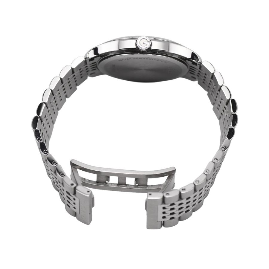 GUCCI（グッチ） G-タイムレス メンズ 40mm クォーツ ブラック 黒文字