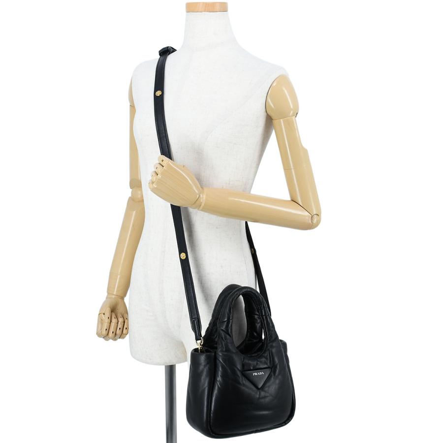 PRADA（プラダ） パテッド ミニ トートバッグ ハンドバッグ 2way
