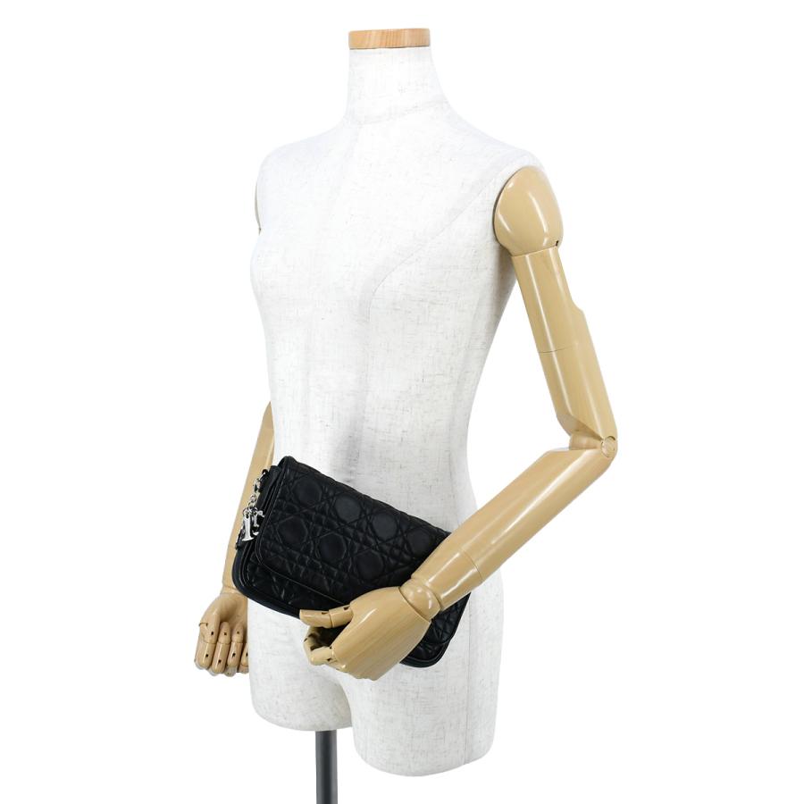 Christian Dior カナージュ チェーンショルダーウォレット クラッチ Christian Dior（クリスチャン・ディオール） ディオール レディ