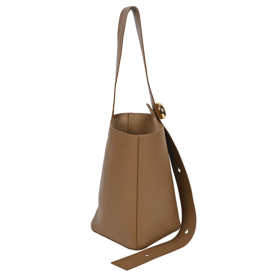 LOEWE（ロエベ） アナグラム ぺブル バケットバッグ ミディアム
