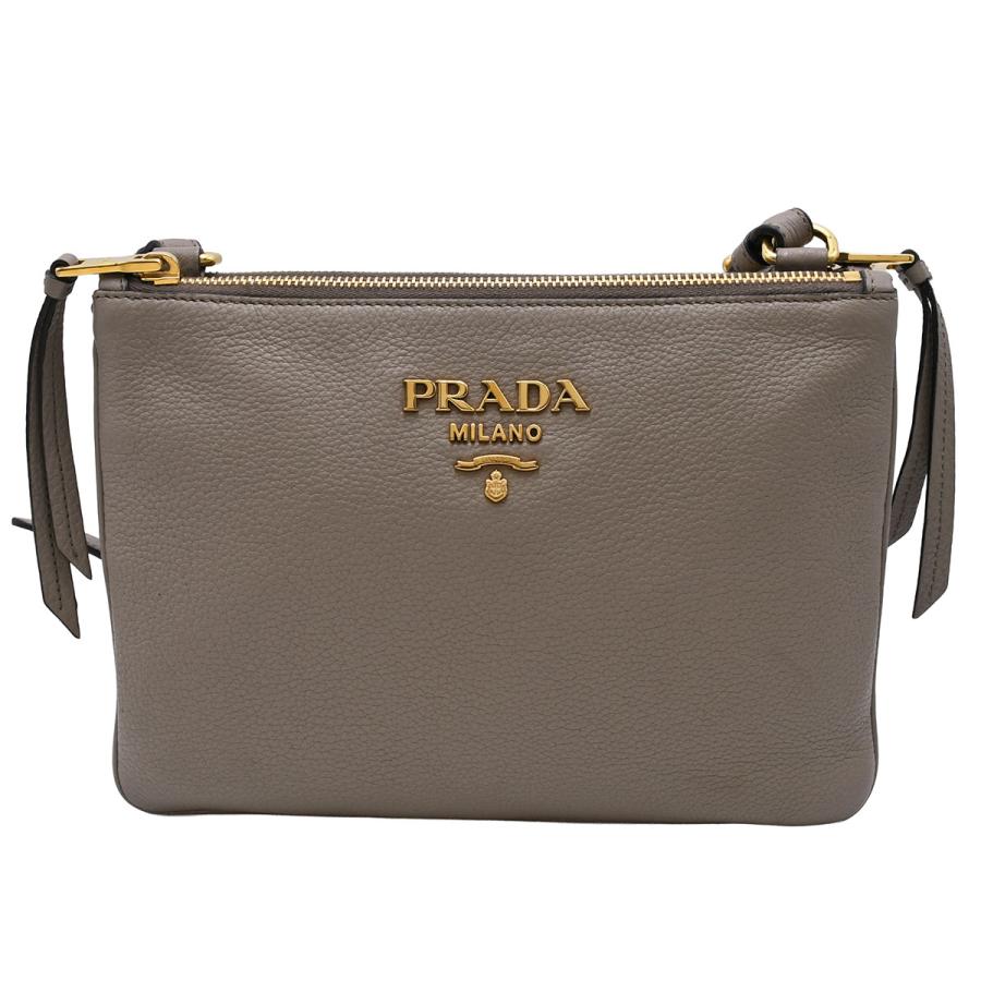 PRADA（プラダ） メタルロゴ ショルダーバッグ クロスボディバッグ