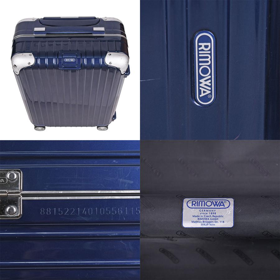 RIMOWA リモワ キャリーケース 104L 保証書 大型スーツケース　青タグ RIMOWA（リモワ） キャリーケース スーツケース リンボ ハイブリッド 4