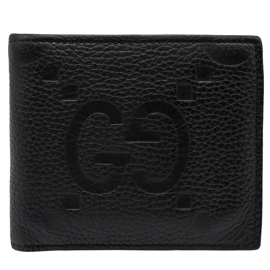 【美品】 GUCCI グッチ 2つ折り財布 財布 GG エンボス ジャンボ 金具 GUCCI（グッチ） ジャンボGG 二つ折り 財布 コンパクト ウォレット