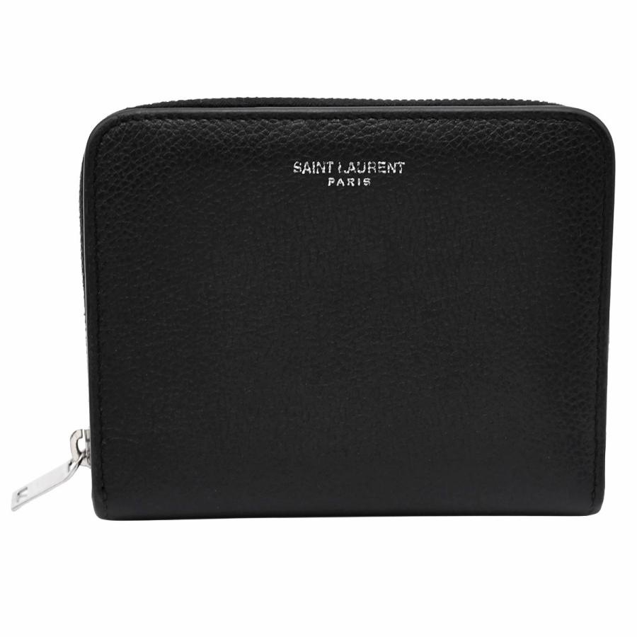 SAINT LAURENT♡二つ折り財布 SAINT LAURENT サンローラン コンパクト ウォレット 二つ折り 財布