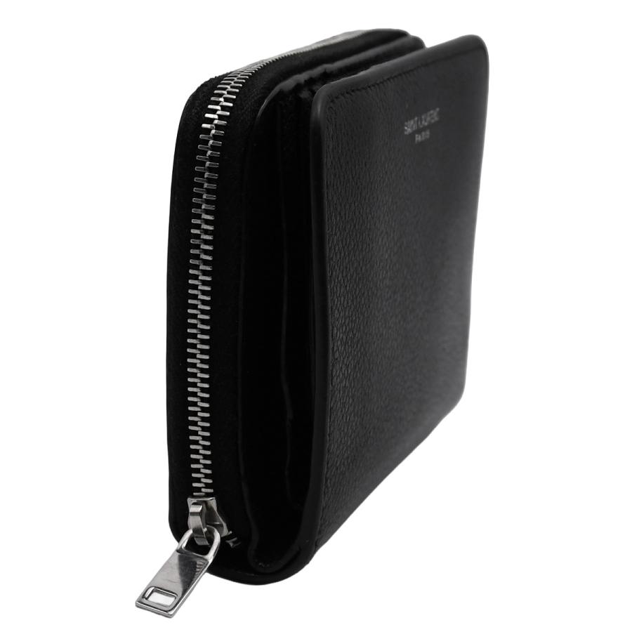 SAINT LAURENT サンローラン コンパクト ウォレット 二つ折り 財布
