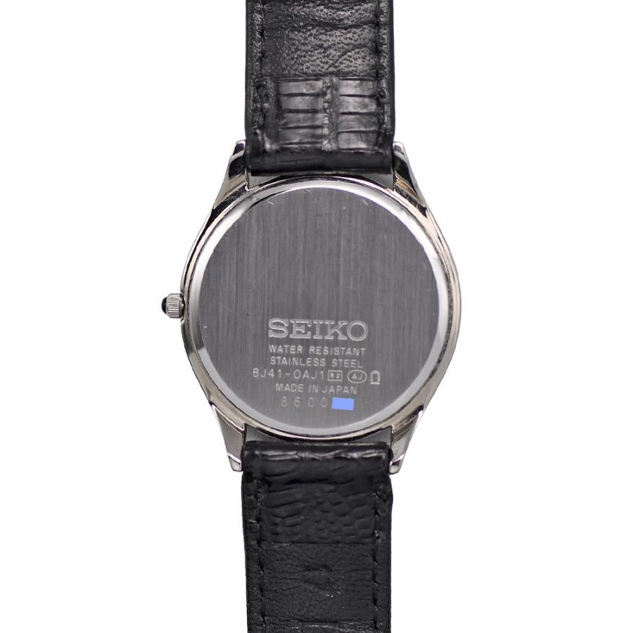 稼働★新品電池 セイコー ドルチェ 年差クォーツ 8J41 メンズ腕時計 SEIKO（セイコー） DOLCE ドルチェ メンズ クォーツ 8J41-0AJ1 3針 SS