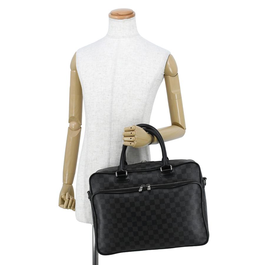 新品同様 ルイヴィトン ダミエグラフィット イカールNM ビジネスバッグ メンズ LOUIS VUITTON（ルイ・ヴィトン） ダミエグラフィット イカール