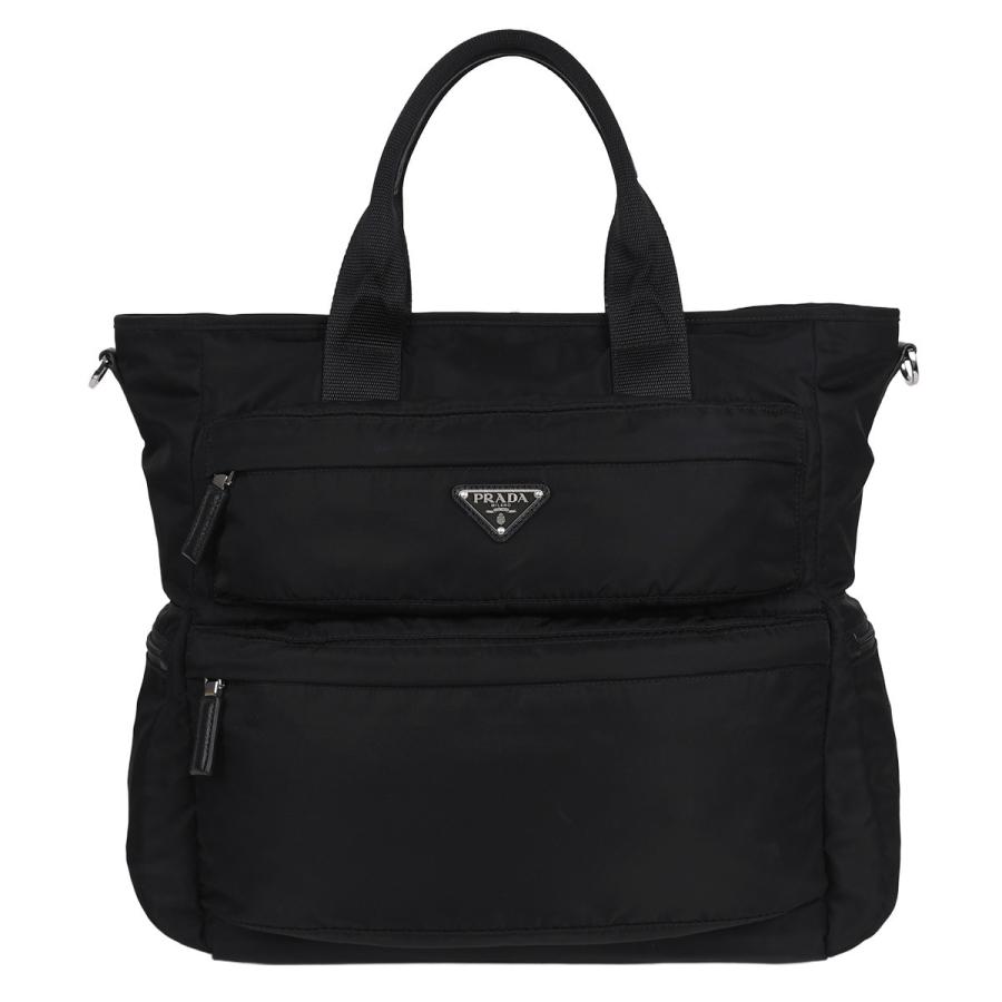 【美品・正規品】PRADA 2WAY トートバッグ ビジネスバッグ PRADA（プラダ） トライアングルロゴ トートバッグ ショルダーバッグ