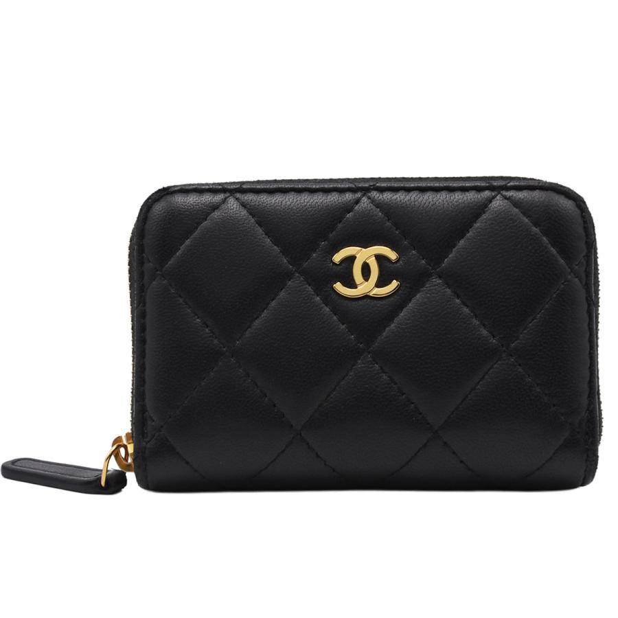 CHANEL（シャネル） マトラッセ クラシック ジップ コインパース