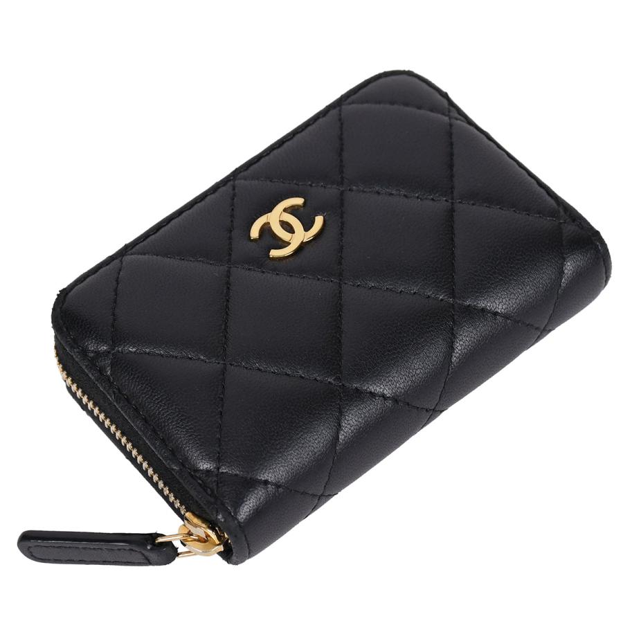 CHANEL（シャネル） マトラッセ クラシック ジップ コインパース