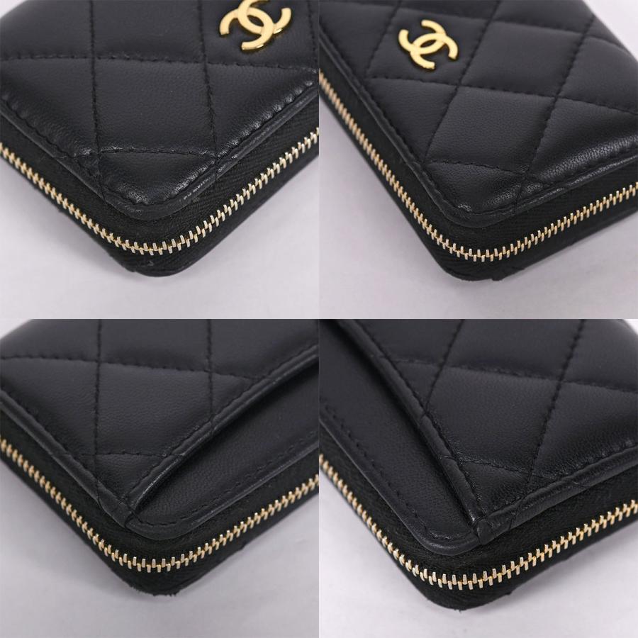 CHANEL（シャネル） マトラッセ クラシック ジップ コインパース