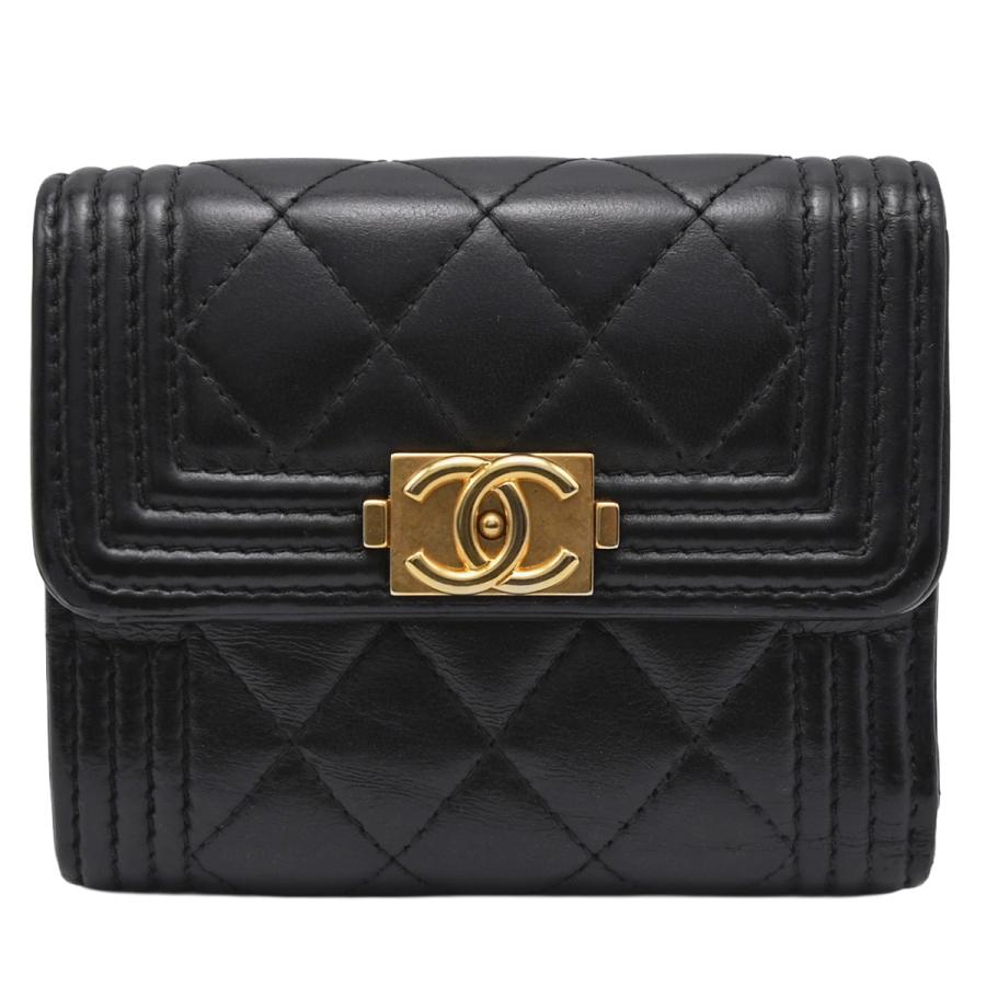 CHANEL（シャネル） ボーイシャネル スモール ウォレット 三つ折り