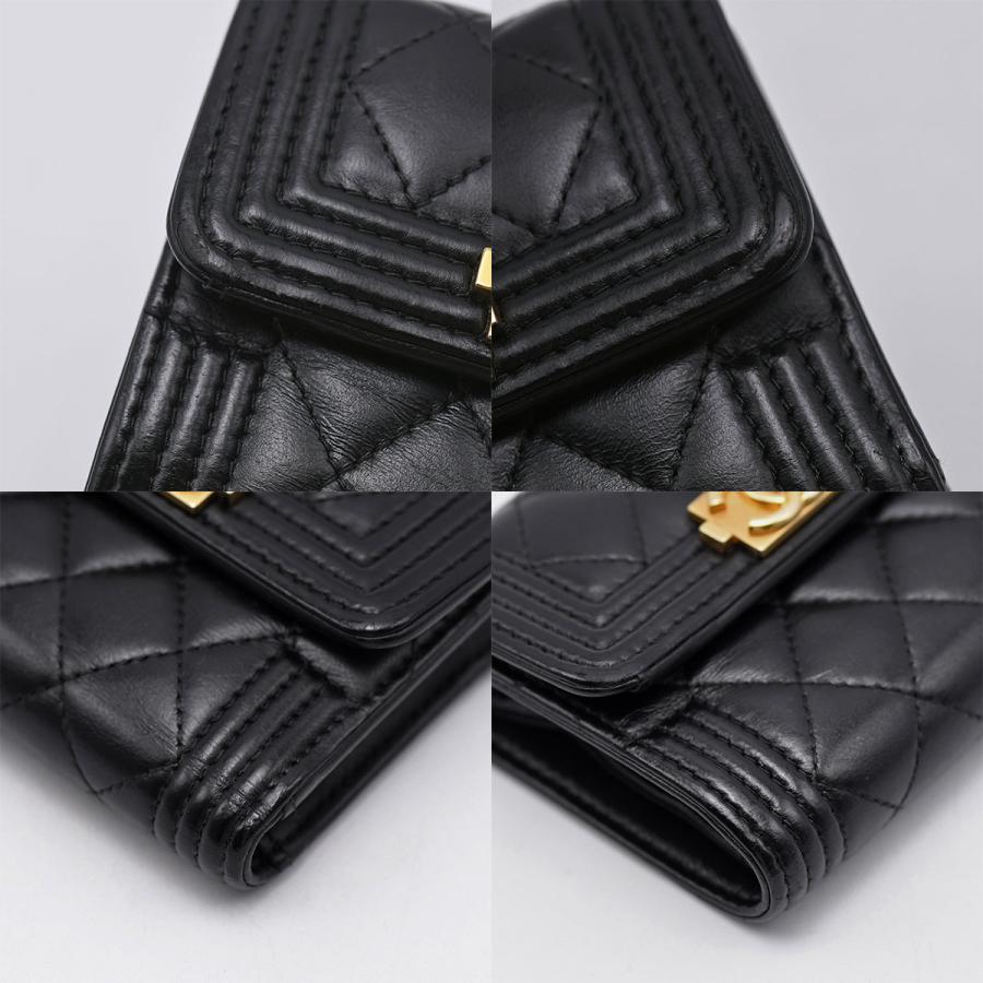 CHANEL（シャネル） ボーイシャネル スモール ウォレット 三つ折り