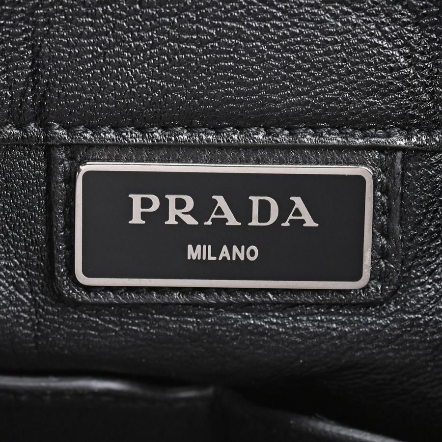 新品未使用/IC プラダ サフィアーノ トートバッグ ビジネスバッグ ブラック PRADA（プラダ） サフィアーノ トートバッグ ハンドバッグ ビジネス