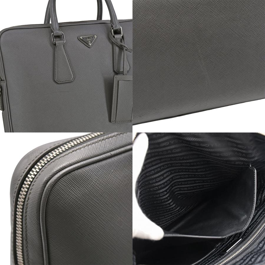 PRADA（プラダ） トライアングルロゴ 2way ビジネスバッグ ブリーフ