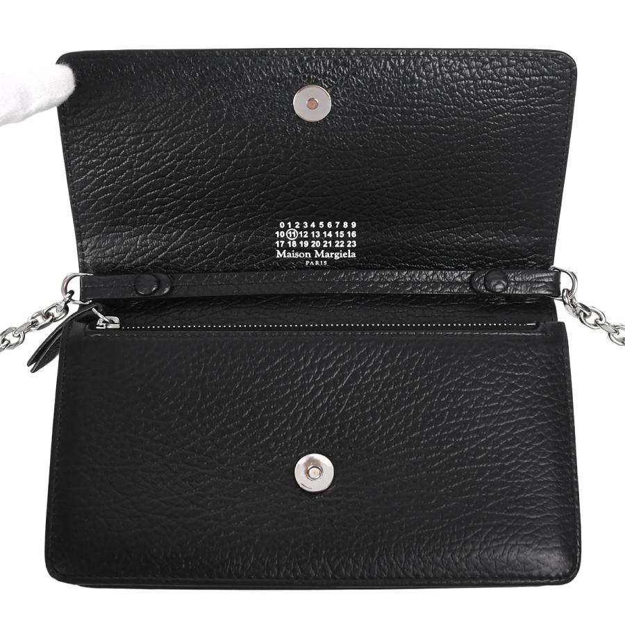 【ほぼ未使用】マルジェラ　チェーン　ショルダーウォレット　コンパクト　ポシェット Maison Margiela（メゾンマルジェラ） チェーンショルダーウォレット