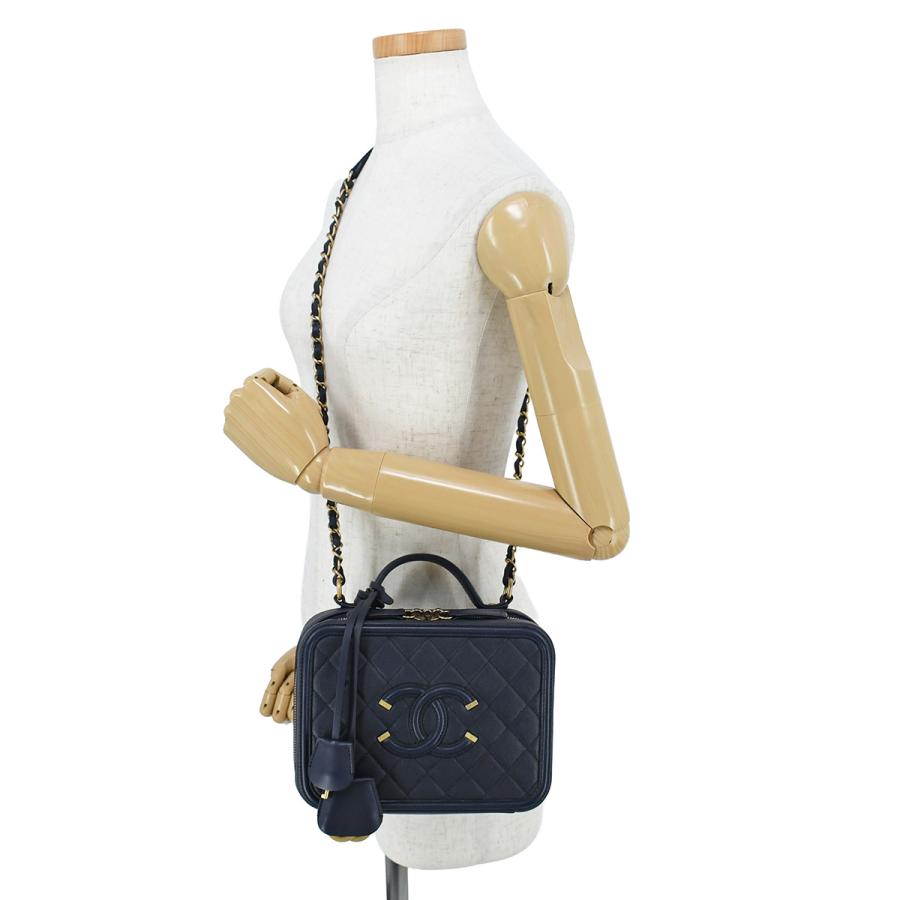 CHANEL シャネル CCフィリグリー マトラッセ バニティケース CHANEL（シャネル） CHANEL CCフィリグリー バニティバッグ 2way