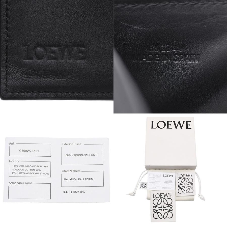 LOEWE（ロエベ） アナグラム スリム コンパクト ウォレット 二つ折り