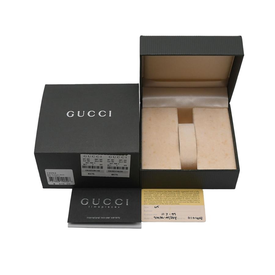 GUCCI（グッチ） レディース クォーツ デイト SS アイボリー文字盤
