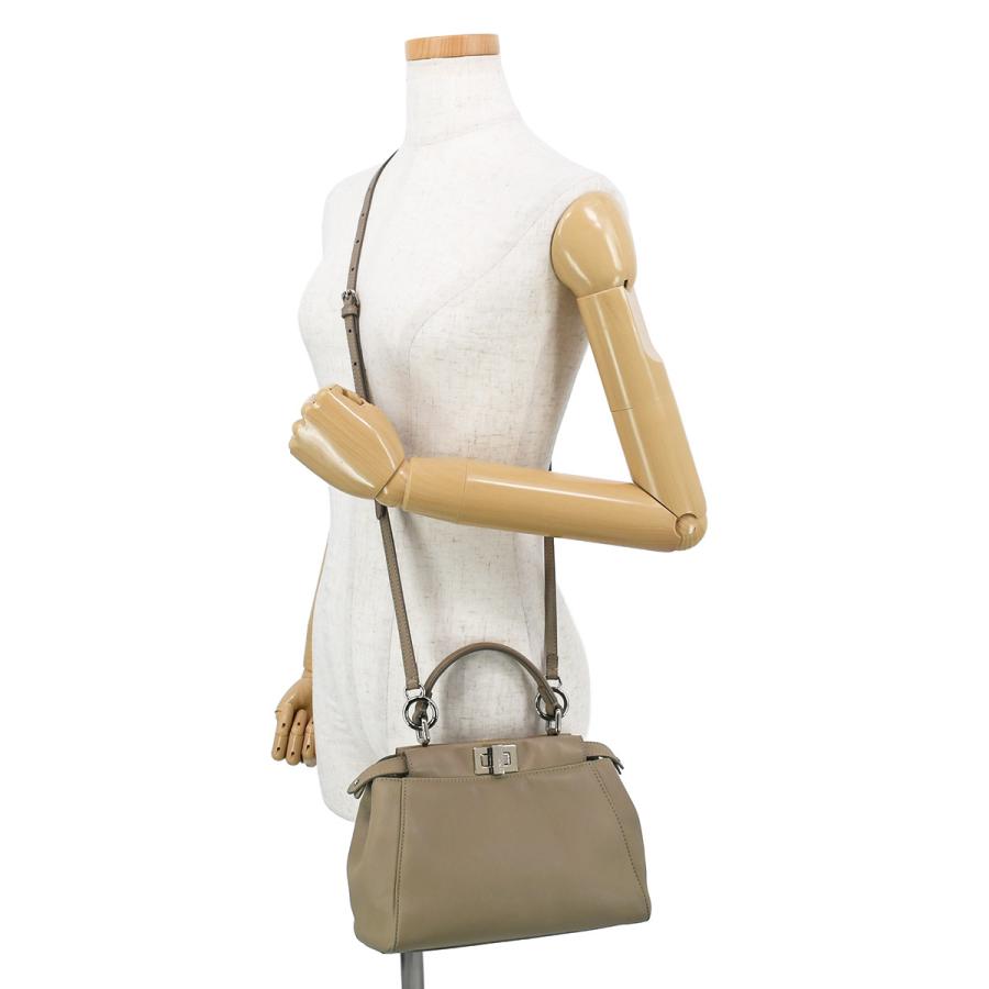 FENDI（フェンディ） ミニ ピーカブー 2way ハンドバッグ ショルダー