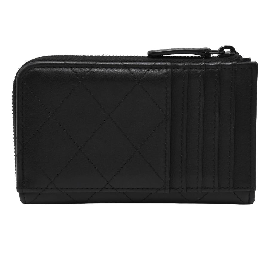 シャネル マトラッセ ケース 財布 コンパクト ココマーク レザー 黒 CHANEL（シャネル） マトラッセ コインケース カードケース
