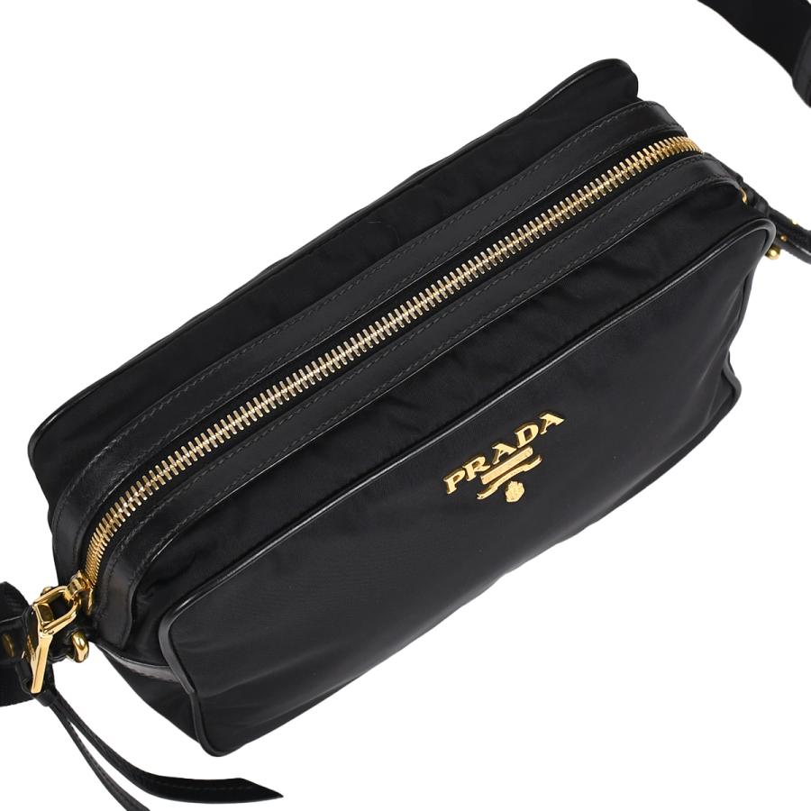 PRADA（プラダ） メタルロゴ ショルダーバッグ クロスボディバッグ