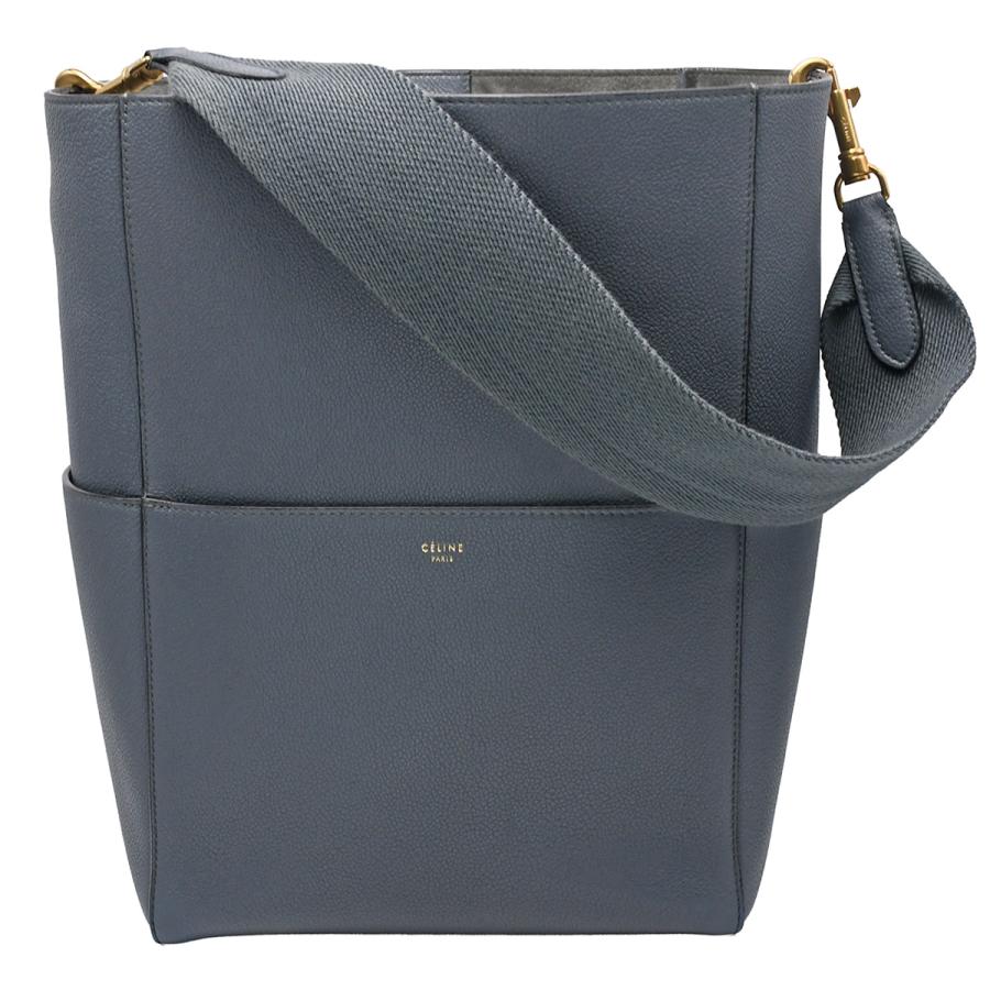 CELINE（セリーヌ） サングルバケット ショルダーバッグ 肩掛け 旧ロゴ