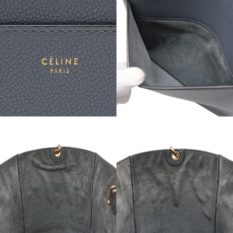 CELINE（セリーヌ） サングルバケット ショルダーバッグ 肩掛け 旧ロゴ