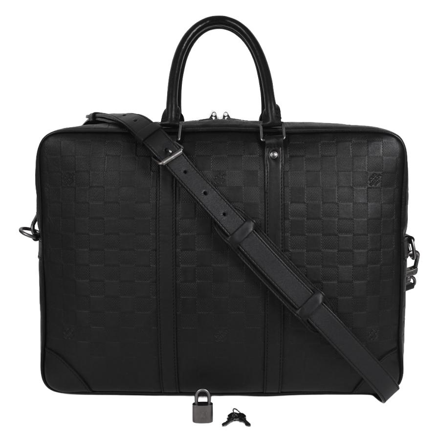 ルイヴィトン ダミエアンフィニ ポルトドキュマンヴォワヤージュ ビジネスバッグ LOUIS VUITTON（ルイ・ヴィトン） ダミエアンフィニ ポルトドキュマン