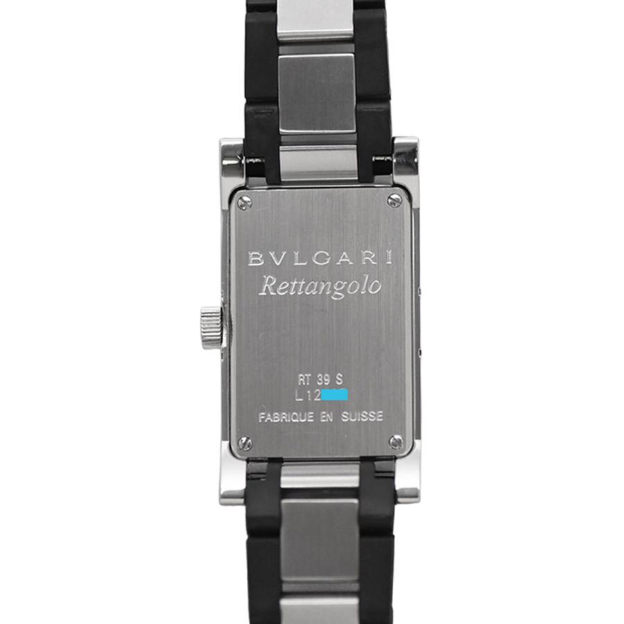 BVLGARI（ブルガリ） レッタンゴロ レディース クォーツ SS ラバー