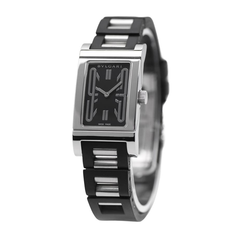 BVLGARI（ブルガリ） レッタンゴロ レディース クォーツ SS ラバー
