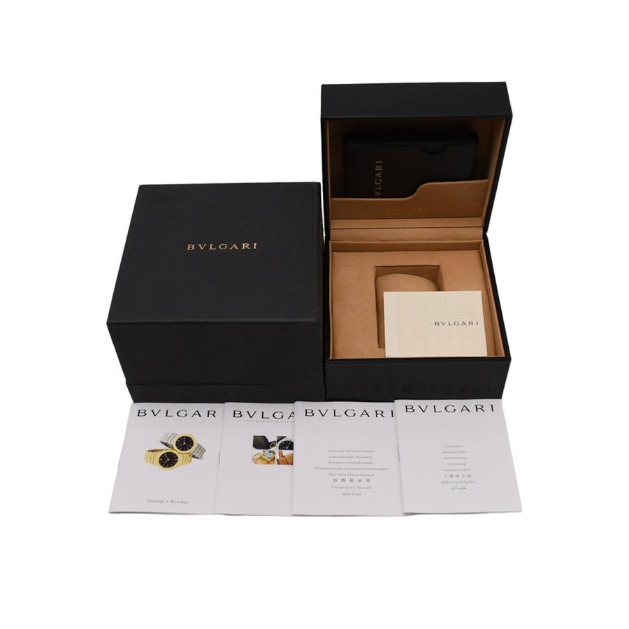 BVLGARI（ブルガリ） レッタンゴロ レディース クォーツ SS ラバー