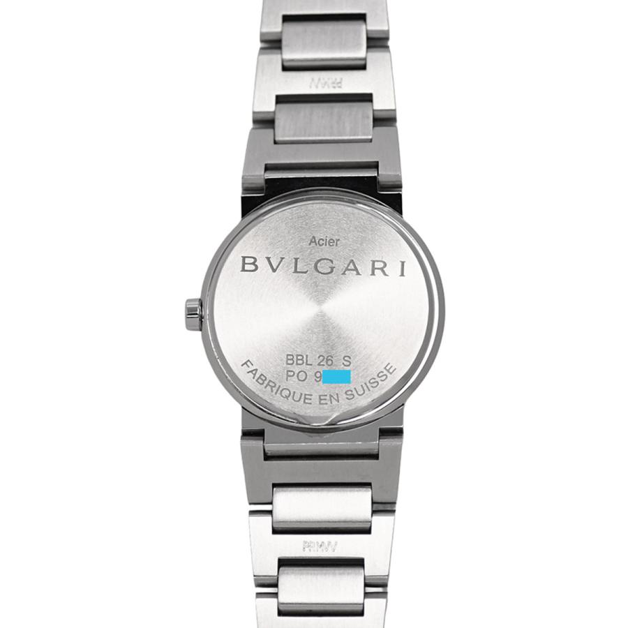 BVLGARI（ブルガリ） レディース クォーツ デイト SS ブラック