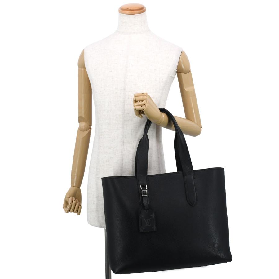 ルイヴィトン カバ トリヨンレザー ビジネスバッグ 2way ブラック LOUIS VUITTON（ルイ・ヴィトン） カバ ヴォワヤージュ NV トート
