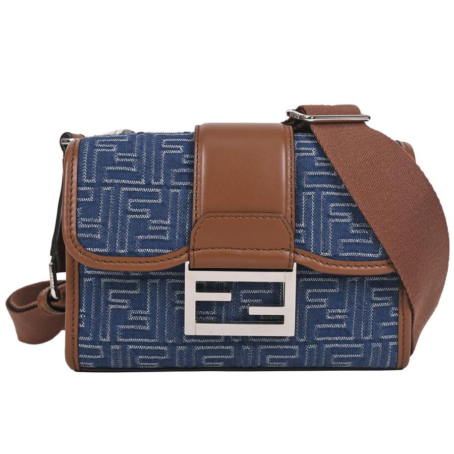 FENDI（フェンディ） ダブル バゲット ショルダーバッグ クロスボディ