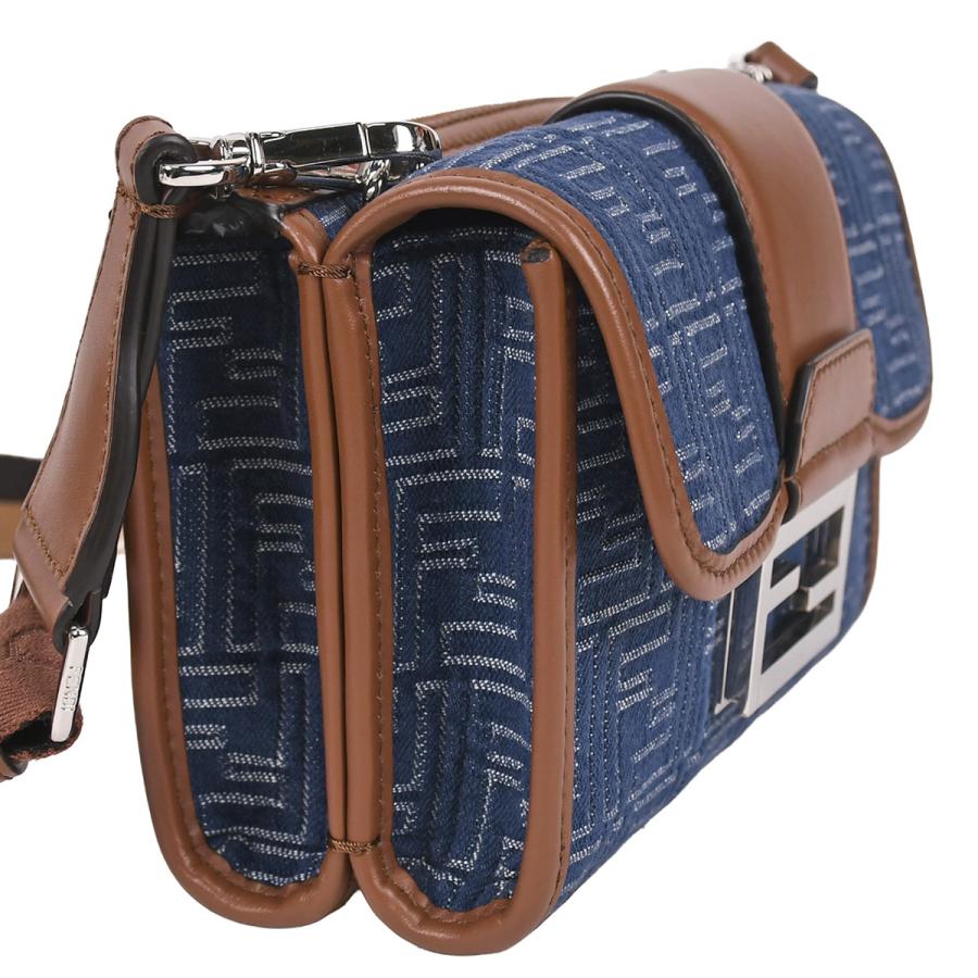 FENDI（フェンディ） ダブル バゲット ショルダーバッグ クロスボディ