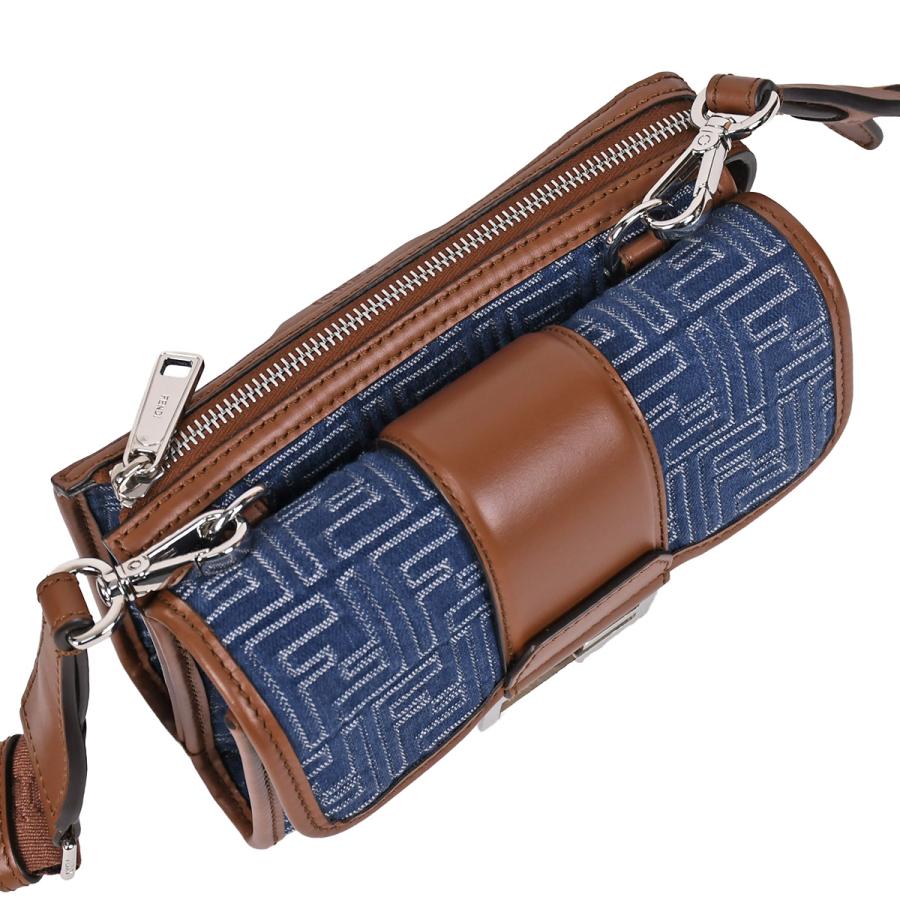 FENDI（フェンディ） ダブル バゲット ショルダーバッグ クロスボディ