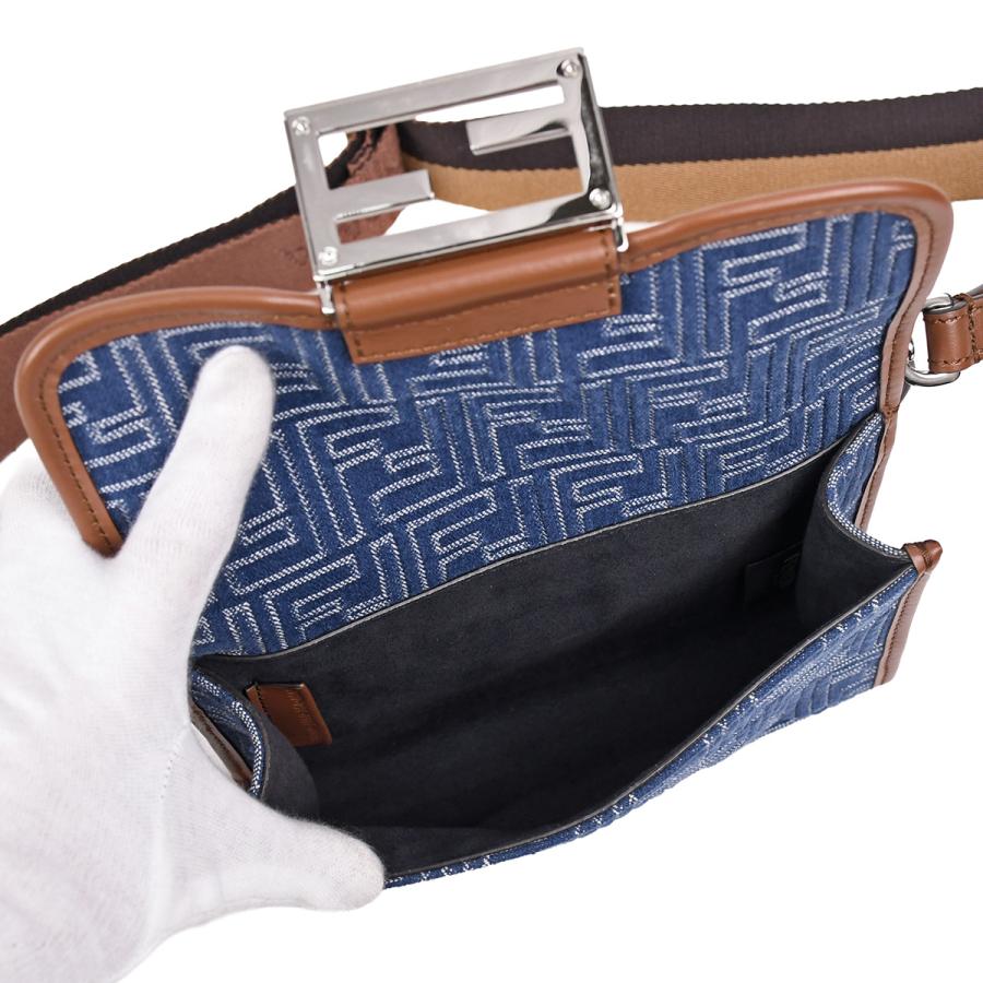 FENDI（フェンディ） ダブル バゲット ショルダーバッグ クロスボディ