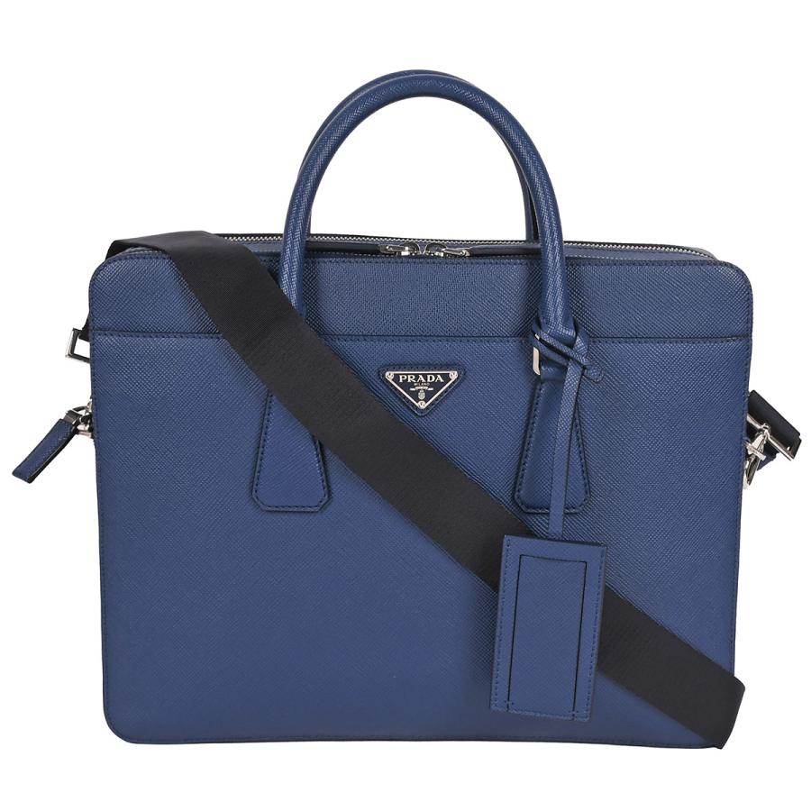 PRADA（プラダ） トライアングルロゴ 2way ビジネスバッグ ブリーフ