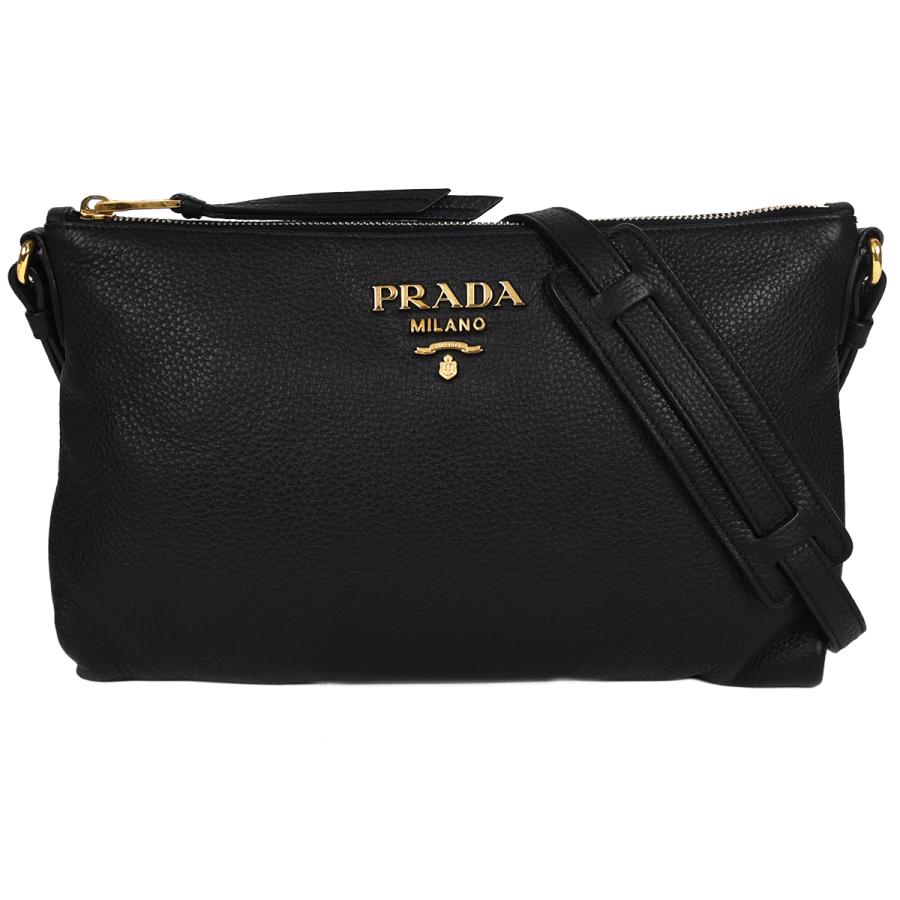 PRADA（プラダ） ロゴ金具 ショルダーバッグ クロスボディ 斜め掛け