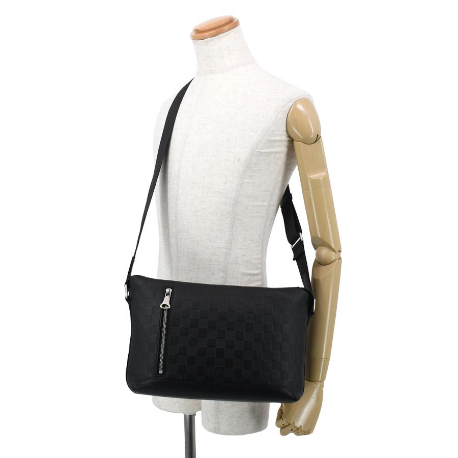 美品 ルイヴィトン ダミエ アンフィニ メッセンジャーPM ショルダーバッグ LOUIS VUITTON（ルイ・ヴィトン） ダミエアンフィニ ディスカバリー