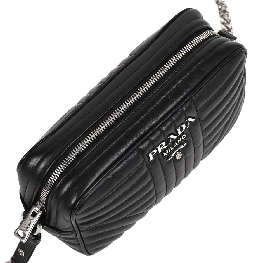 PRADA（プラダ） ダイアグラム チェーン ショルダーバッグ クロス