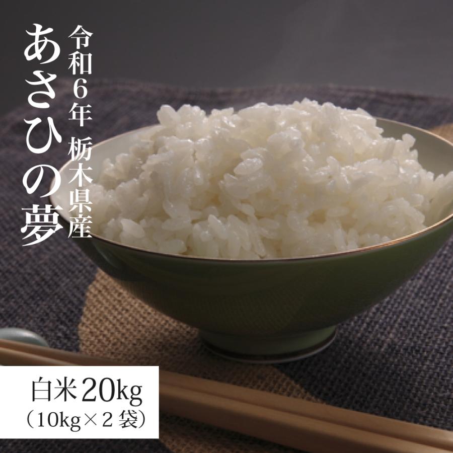 送料込〉令和5年度栃木県産コシヒカリ白米20kg