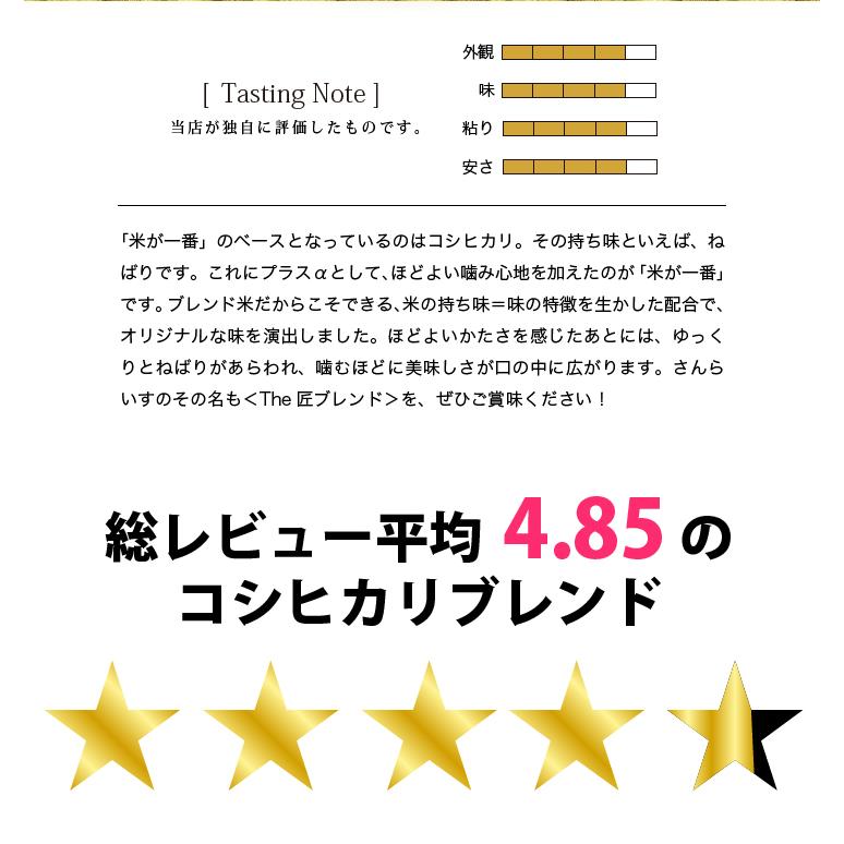 コシヒカリ 米 20kg お米 ブレンド 白米 新米 5kg×4袋 送料別 : さん