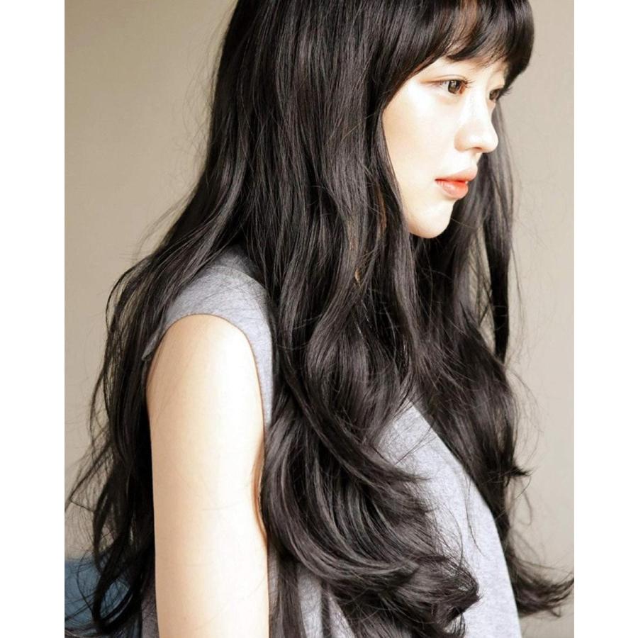 かわいい姫様 ウィッグ ロング フルウイッグ ふわふわ 巻き髪 黒 ブラック 100 高温糸 ファイバー 空気感 前髪 ぱっつん シースル Sunrise Eternity 通販 Yahoo ショッピング