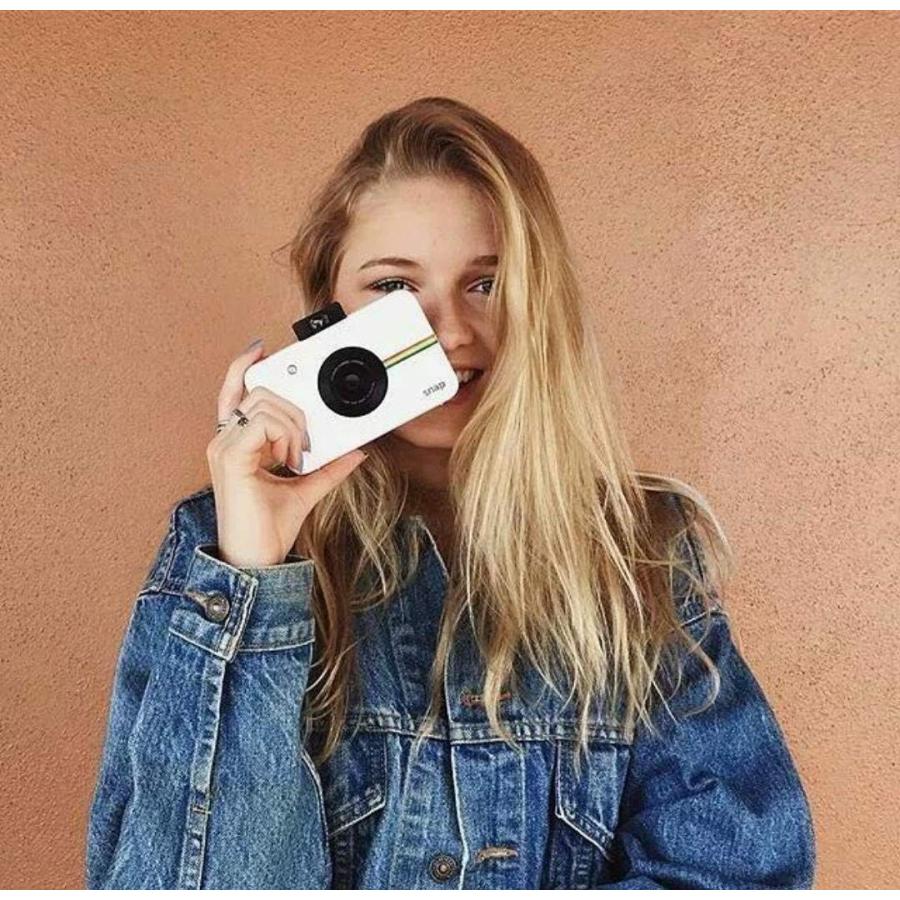 データも保存できるポラロイド Snap デジタルインスタントカメラ ホワイト プリンタ内蔵 Zink フォトペーパー対応 White Sunrise Eternity 通販 Yahoo ショッピング