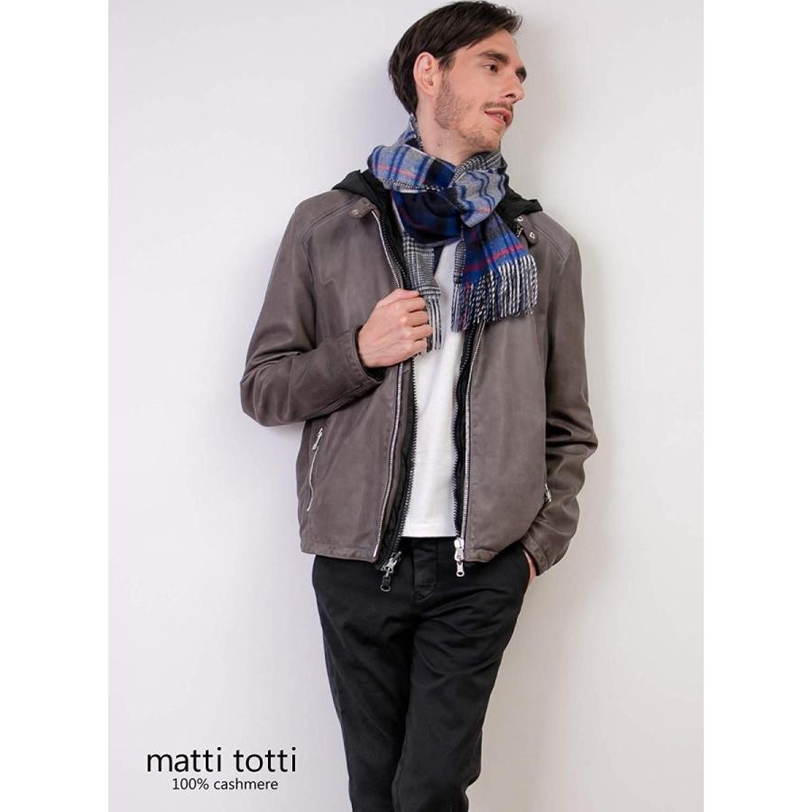 ブルー レッド F チェック柄 カシミア マフラー メンズ カシミヤ ストール 大判 厚手 リバーシブル 男性 ロング C0121b 1 Thecharlienoble Com