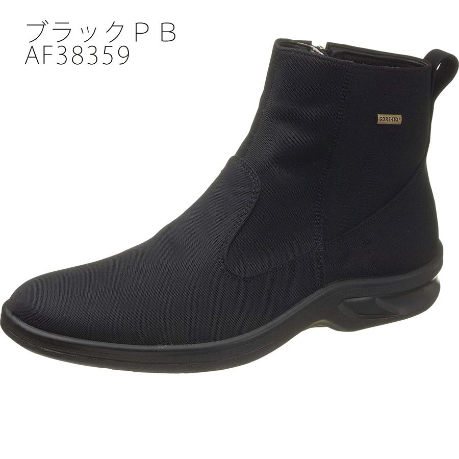 防水 雨靴 撥水 レインブーツ メンズ トップドライ TDY3835 ブラックＰＢ 日本製 ゴアテックス｜sunrise-shoes｜03