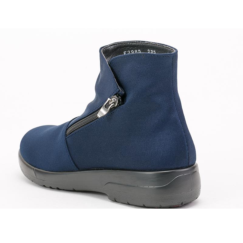 TOP DRY 防水 レインブーツ レディース トップドライ TDY3985 ネイビー