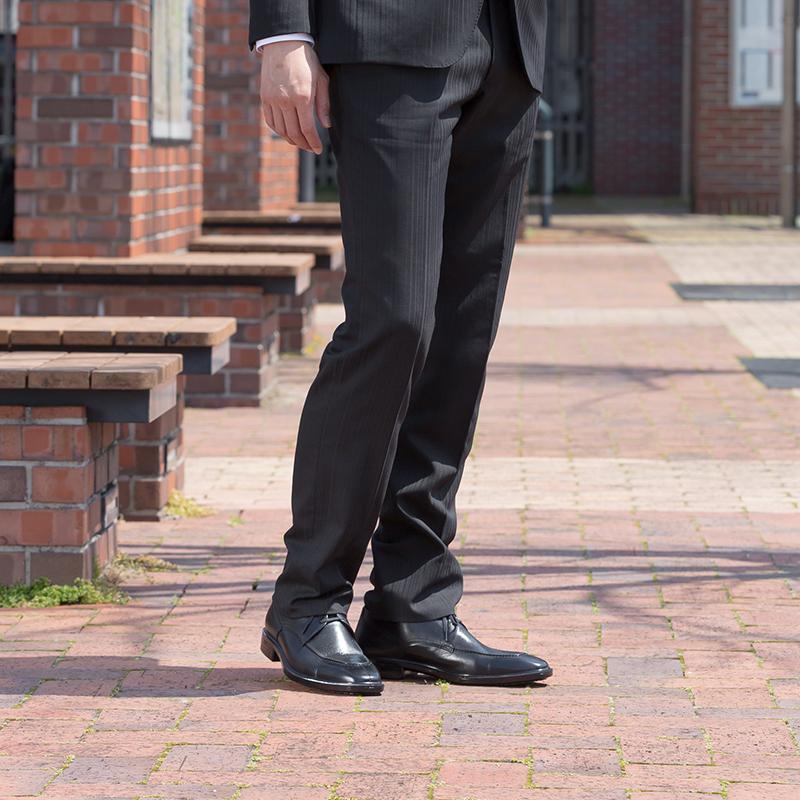 通勤快足 防水 ビジネスシューズ メンズ 革靴 Uチップ TK3308